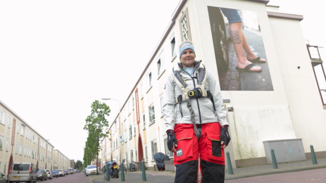 Ingeborg woont al jaren in Duindorp en kijkt enorm uit naar het Allianz WK zeilen