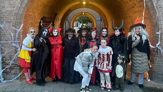 Halloween op de Houtrustlaan